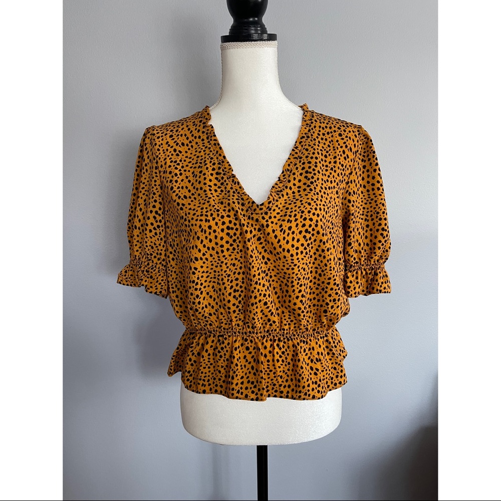 NWT TOPSHOP crop blouse